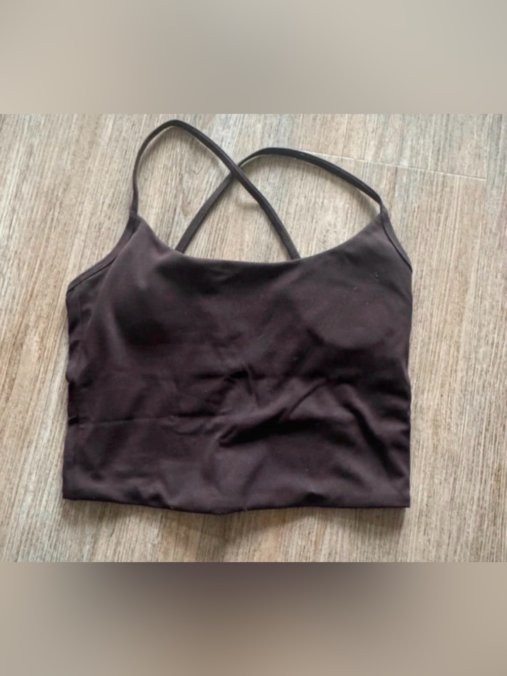 Garage Crossback Cropped Camisole
